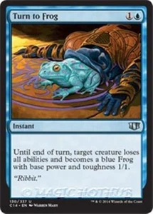 MTG - TURN TO FROG - Commander 2014 (U) - Picture 1 of 1