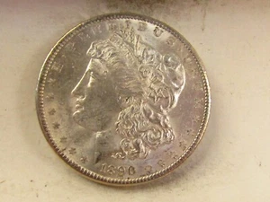 UNITED STATES 1890 MORGAN SILVER DOLLAR AU OR BETTER CONDITION* - Picture 1 of 8