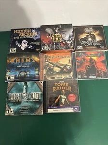 Lot 8 PC Games-hidden Secrest, Disciples Gold 2, Rage Of Mages 1&2,Rhem, More - Picture 1 of 4