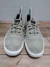 Taupe Keds with Circle Design