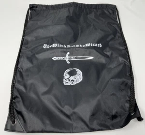 Team Sesh Bones Drawstring Bag Backpack Black The Witch and The Wizard NEW - Picture 1 of 2