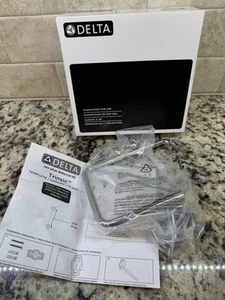 Delta 759460 Trinsic Wall Mounted Towel Ring - Chrome Nice New Pls Read - Picture 1 of 3