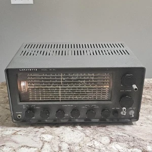 Vintage Lafayette HE-30 Tube Ham Radio Receiver - Zdjęcie 1 z 8