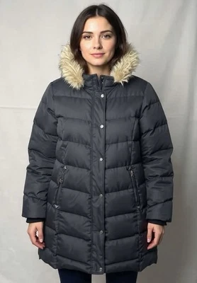 Abrigo Parka Negro Etiqueta Negra Lauren Ralph Lauren Talla SP Para Mujer Abombado Foto 1 de 4