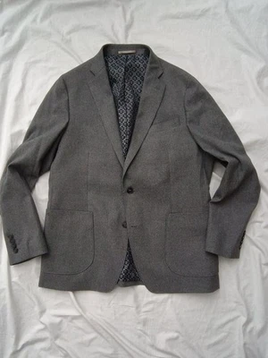 Dressmann Blazer 42 (54) 52/L Sakko Wolle Sportcoat gant digel Tweed Designer - Bild 1 von 4