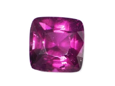 Pedra preciosa do Ceilão extraída de terra granada vermelha roxa – corte almofada 2,30 cts - Imagem 1 de 4