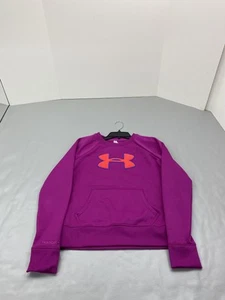 Under Armour Pullover Youth Small ColdGear Storm Fleece Sweatshirt Hoodie - Picture 1 of 11