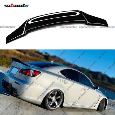 Alerón trasero negro brillante Duckbill para LEXUS IS250 IS350 RT 2006-2013 estilo Foto 1 de 4