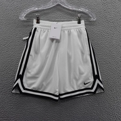 Pantalones Cortos de Baloncesto Nike Niños Fri Fit Talla Pequeña Blanco Negro Pull On Nuevos con Etiquetas Foto 1 de 4