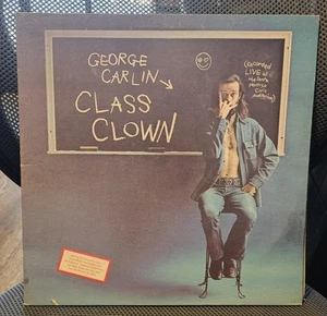 GEORGE CARLIN " CLASS CLOWN " 1972 LP - LITTLE DAVID RECORDS 12" VINYL - Picture 1 of 7