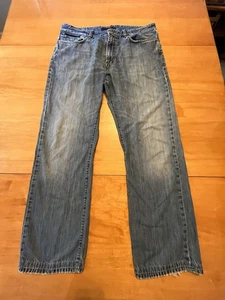 Incotex Blue Jeans Cinquetasche Straight Broken In Distress Men Size 36/31 Italy - Picture 1 of 20