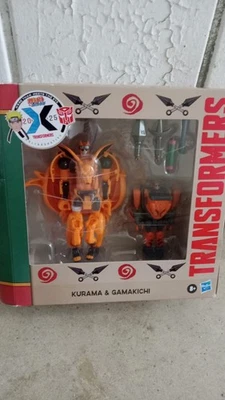 Transformers Naruto Collaborative Mash Up! Figura de acción Kurama & Gamakichi Foto 1 de 3
