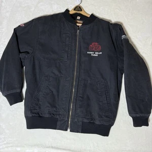 Swingster Canvas McCoy Bomber Mens 2XL Black Workwear Heavy Company Logos Farmer - Picture 1 of 18