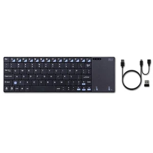 Rii K12+ Komputer biurowy Notebook Cicha mini klawiatura 2,4 GHz - Zdjęcie 1 z 6
