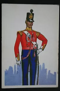43RD LIGHT INFANTRY (Oxford & Bucks)  Historic Uniform  Illustrated Card  XC17 - Picture 1 of 1