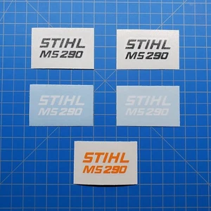Vinyl Decal Lettering for Stihl Chainsaw MS 290 Recoil Badge  **DECAL ONLY** - Picture 1 of 9