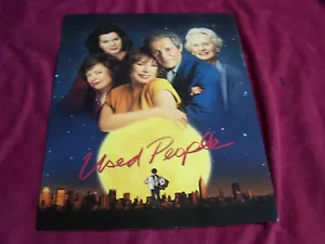 1992 Largo Ent. Secret love movie, " USED PEOPLE," MacLaine/Segal/Tandy/Bates - Picture 1 of 1