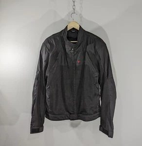 Dainese AIR Flux Moto Jacket Size XL Black Motorcycling Clothing - Picture 1 of 24