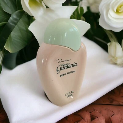 Loção Corporal Perfumada Vintage Dana Classic Gardenia 6,75 oz/200 ml DESCONTINUADO MUITO BOM ESTADO - Imagem 1 de 4