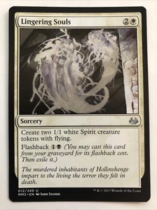 MTG Modern Masters 2017 Lingering Souls 012/249 LP - Picture 1 of 2