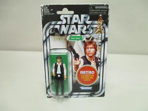 FIGURA DE ACCIÓN STAR WARS COLECCIÓN RETRO UNA NUEVA ESPERANZA HAN SOLO NUEVA SIN USAR, EN CAJA - Imagen 1 de 7
