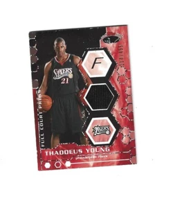 2007-08 Stadium Club Full Court Press Relics #TY Thaddeus Young /499   76ERS - Picture 1 of 1