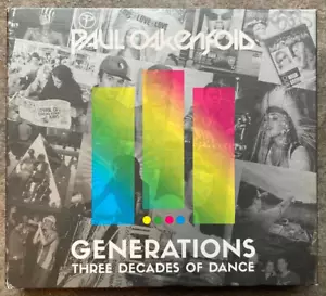 Paul Oakenfold Generations Three Decades Of Dance CD Compilation - Picture 1 of 4