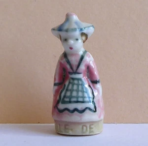 Fève Provinces Costumes de France - 1992 - Femme d' Ile de France - Picture 1 of 1