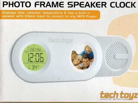 Photo Frame Speaker Clock Cover
