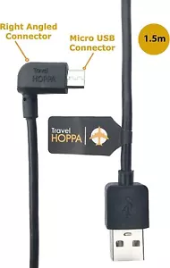 Cable de carga cargador de sincronización de datos MICRO USB 1,5 m para TomTom Go 620 - Imagen 1 de 5