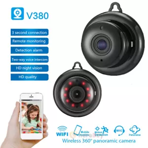 HD 1080p WiFi Security Camera with Motion Detection, Night Vision, Two-Way Audio - Picture 1 of 12