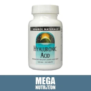 Source Naturals Hyaluronsäure Mit Chondroitin Sulfate 100mg 30 Tabletten - Bild 1 von 2