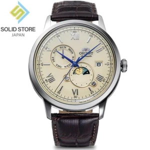Reloj mecánico automático limitado Orient Bambino SUN & MOON RN-AK0803Y 41,5 mm - Imagen 1 de 5