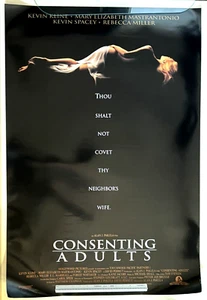 1992 Consenting Erwachsene Original DS Kinoplakat 27”x40” Versand Tube. - Bild 1 von 5