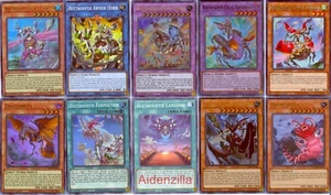 Yugioh Rote-Beete-Deck - Grausame Saturnas Absolute Herkules Insektenpfadfinder Buggy - Bild 1 von 4