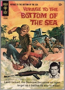 Voyage to the Bottom of the Sea #6 Gold Key TV Comic Irwin Allen 1966 Geo Wilson - Picture 1 of 2