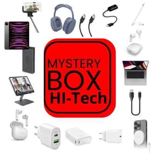 SCATOLA BOX SORPRESA MISTERY PRODOTTI ELETTRONICI HI-TECH 10 PRODOTTI GARANTITI - Foto 1 di 1
