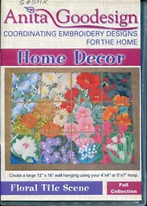 Anita Goodesign - Blumenfliesenszene - komplette Sammlung - 62 Designs - CD - Bild 1 von 3