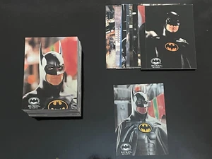 1992 Stadium Club BATMAN RETURNS Complete Set (100), Preview Set (10) + Promo - Picture 1 of 4