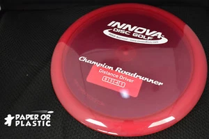 Innova Champion ROADRUNNER Disc Golf 171 G Distance Driver Maroon NEW White - Picture 1 of 1