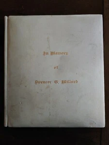 Seltene kalifornische Geschichte in Erinnerung an Spencer G. Millard eingeschrieben von Witwe Book - Bild 1 von 11