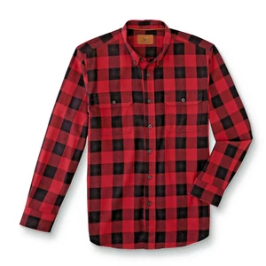 Camisa de franela roja a cuadros para hombre talla XL vida al aire libre nueva - Imagen 1 de 1