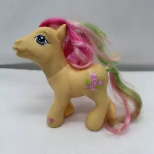 Guava Lava My Little Pony Yellow MLP G3 2004 Smoothie Milkshake Cutie Mark - Picture 1 of 7