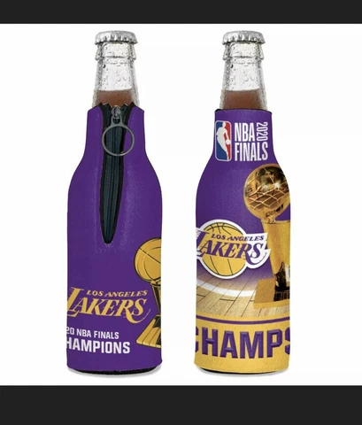 Los Angeles Lakers WinCraft 2020 NBA Finals Champions 12oz. Bottle Cooler Cover