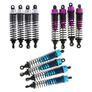 4pcs Alloy Upgrade Shock Absorber Damper 110mm HSP 08058 For 1/10 RC Buggy Truck - Picture 1 of 6