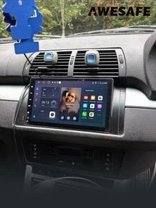Android 14 CarPlay Stereo Radio GPS Sat Nav WiFi For BMW X5 E53 2000-2006 2+64GB - Picture 1 of 19