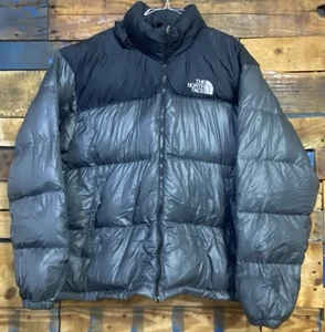 The North Face 1996 Nuptse 700 para hombre talla XXL gris plata negro - Imagen 1 de 14