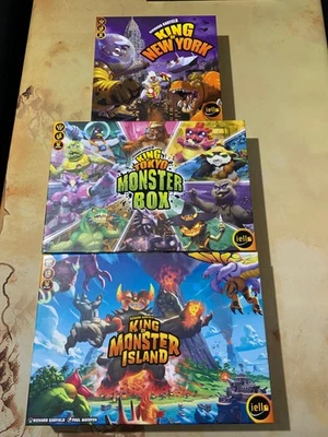 King of Tokyo Monster Box, New York, Monster Island check description for more  - Image 1 of 4