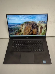Dell XPS 15 9550 P56F 15" Laptop i7-6700HQ /8GB /128GB SSD/Win11 (NO AC,READ) - - Picture 1 of 14