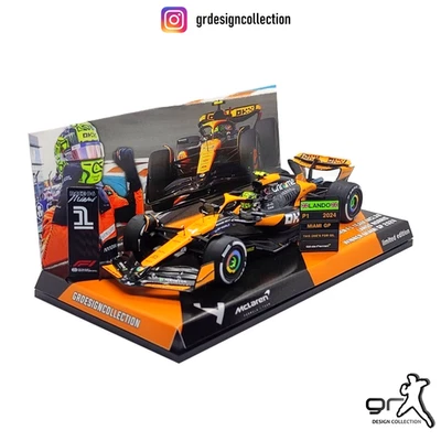 Lando Norris - McLaren MCL38 - F1 Winner Miami GP 2024 / Spark / 1:43 - Immagine 1 di 4